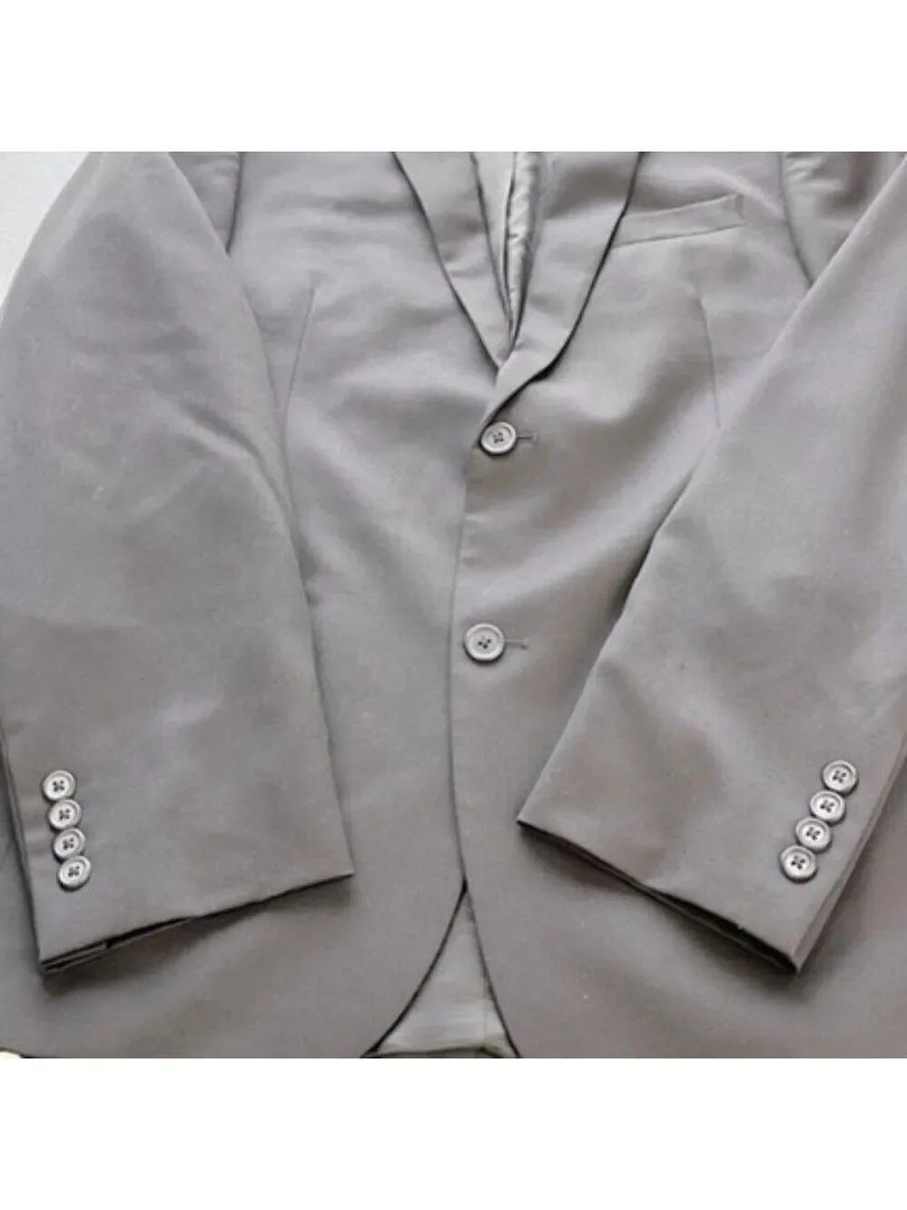 Nordstrom Wool Blazer Black Sport Coat Double Breasted Vented Lined Tall 40L